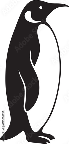emperor  penguin vector