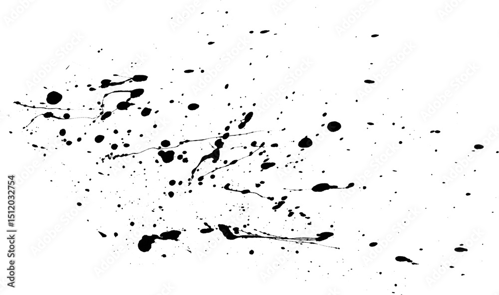 Fototapeta premium ink splat background