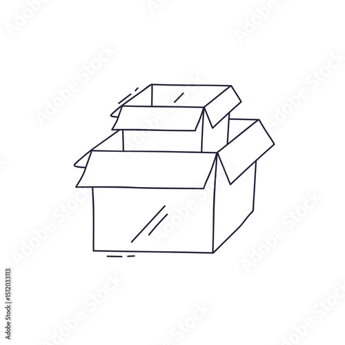 Illustration of a box with a smaller box nested inside, symbolizing layers or complexity.