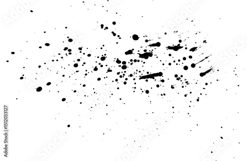 black ink splat