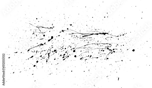 black ink splat