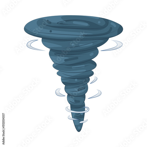 Illustration of tornado 