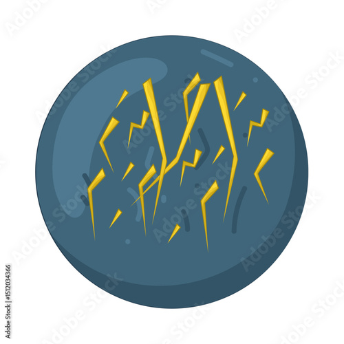 Illustration of lightning