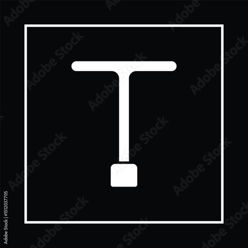 Tire car wrench tools icon . Engine car wrench illustration. Ratchet tools logo vecctor