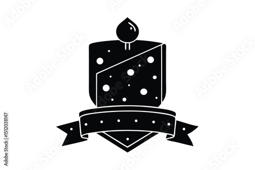 Elegant gold cheese design for festive occasion