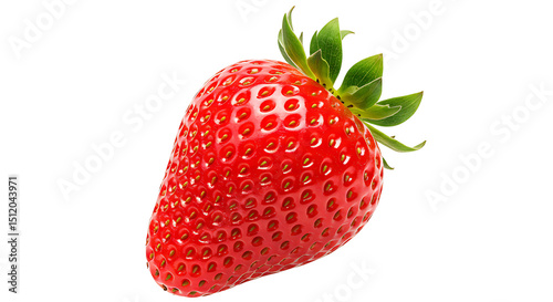 strawberry isolated on white without background png