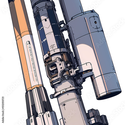 vector illustration of a modern building