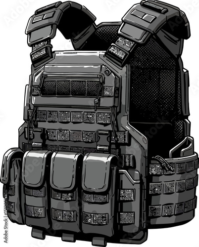 Tactical Plate Carrier Military-Grade Protection and Modular Design
