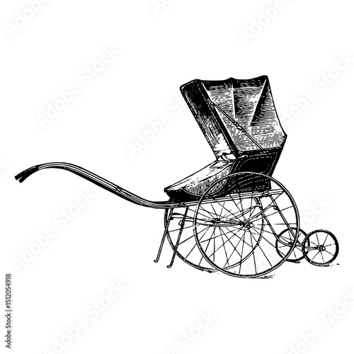 old fashioned carriage
