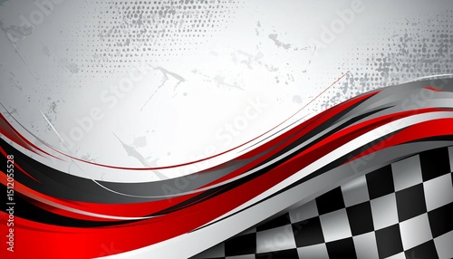 Racing checkered flag background design - ideal for website backgrounds