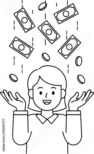 Best Money Icon for Finance Apps & Economic Projects, Savings, Loans, Interest, Budgeting, Economy
