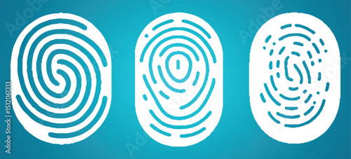 Vector Thumb Print.
