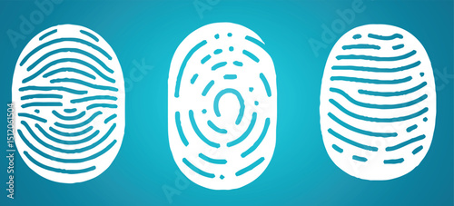 Vector Thumb Print.
