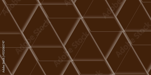 Seamless vector background. Golden and brown texture. Graphic modern pattern. Simple lattice graphic design. Simple brown background. flat brown gradation wavy geometric geometric triangles shapes. 