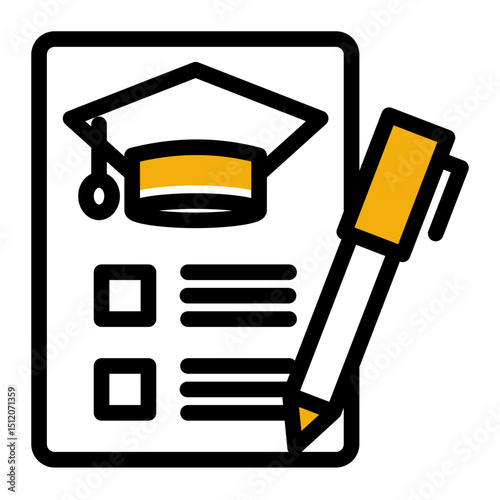 Exam Preparation Checklist - Color Lineal Style for Academic Use