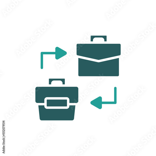 b2b icon set.vector.Editable stroke.linear style sign for use web design,logo.Symbol illustration.