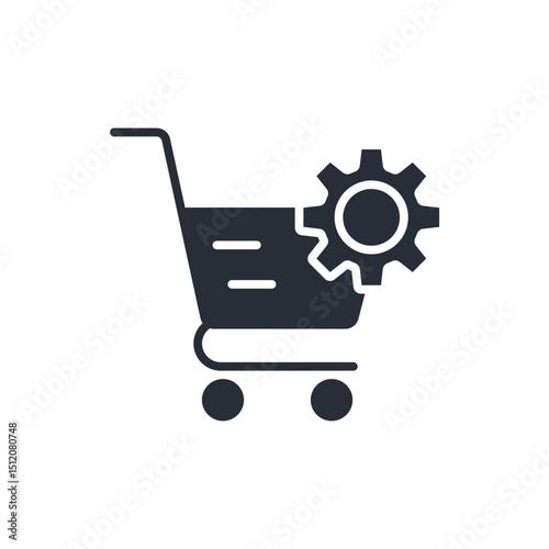 procurement icon. vector.Editable stroke.linear style sign for use web design,logo.Symbol illustration.