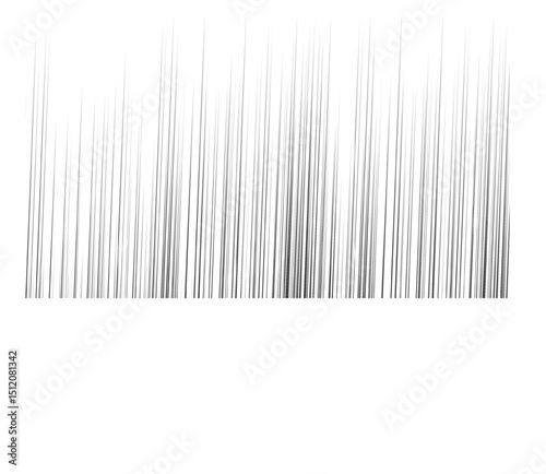 Vertical speed lines for comic book, Manga or anime motion effect, superhero action, striped pattern vector background