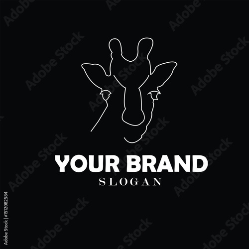 Panther silhouette logo icon. vector illustration.