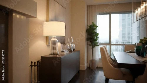 luxury apartment and interior 