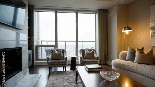 luxury apartment and interior 