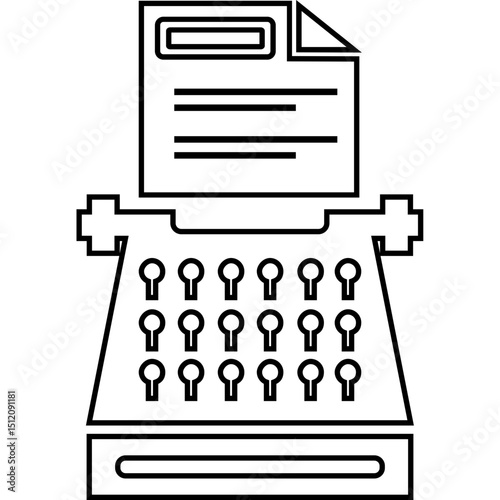 Copywriting, editorial, story icon
