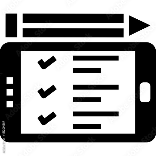 Audit, customer, questionnaire icon