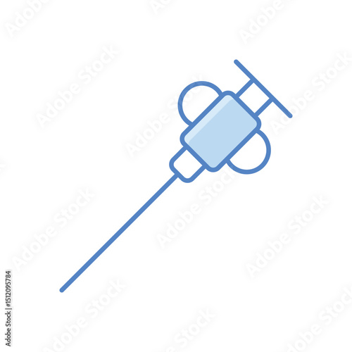 Biopsy Vector icon Icon vector
