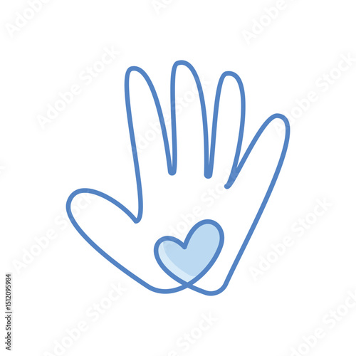 Volunteer  Icon vector