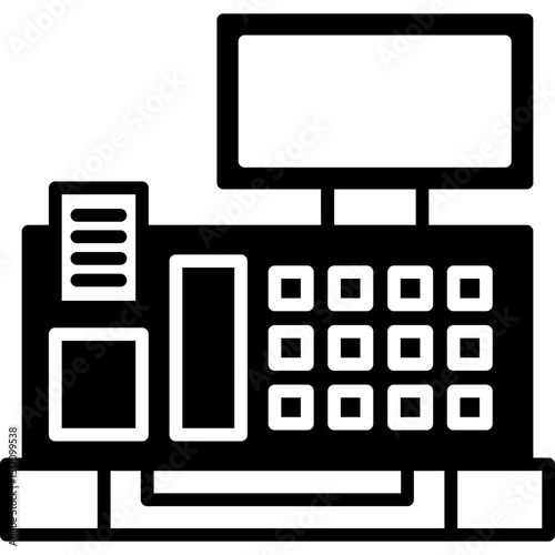Cashier Machine Icon