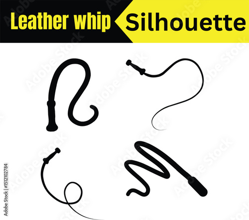 Leather Whip Silhouettes: A Collection of Diverse Designs