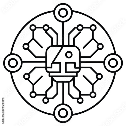 vector illustration of a medical icon