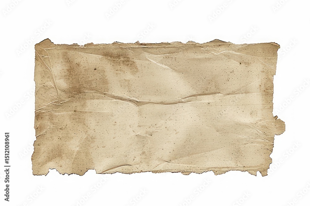 Fototapeta premium Ephemera paper minimal label newspaper backgrounds text.