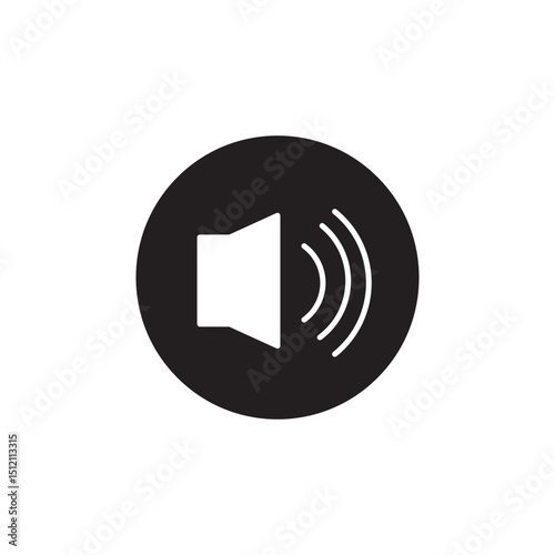 Volume up editable icon vector illustrator