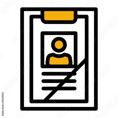 Legal will document with pen (Color Lineal Style)