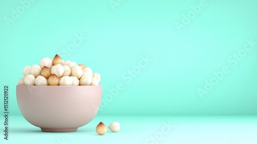 Delicious and Nutritious Lychee Fruit in a Bowl photo
