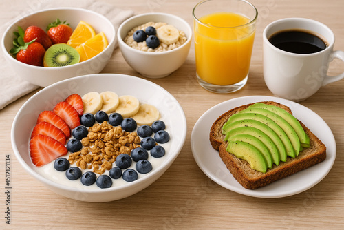 A Healthy Balanced Breakfast