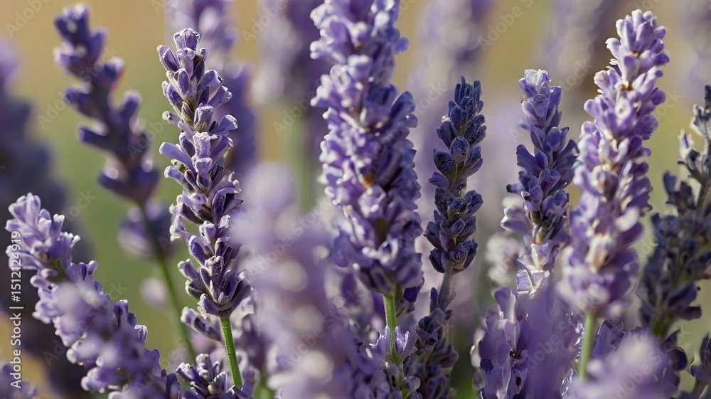 Obraz premium lavender flowers in the garden