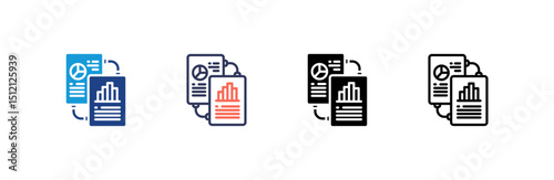 Compare icon set multiple style collection
