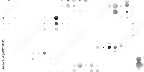 Abstract geometric blue background frame. Vector texture of chaotic hexagons, particles, fragments. A group of cells, an information grid. Banner for business, technology, medicine, presentations.