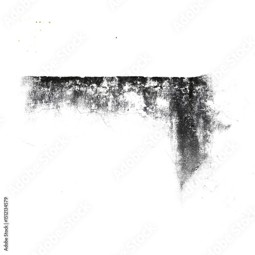 Old Damp Wall with Mold and Cracked Plaster Texture – High Resolution Damage Detail

