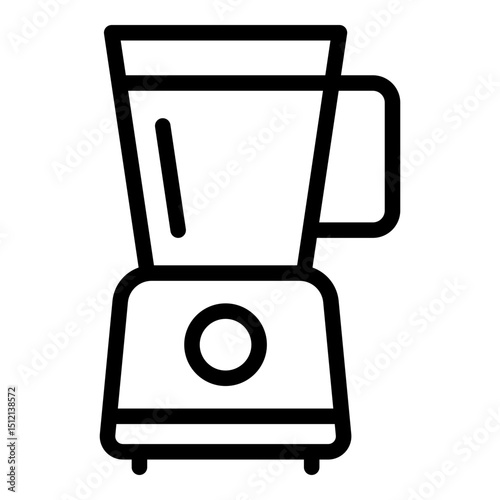 Blender icon. Vector line icon