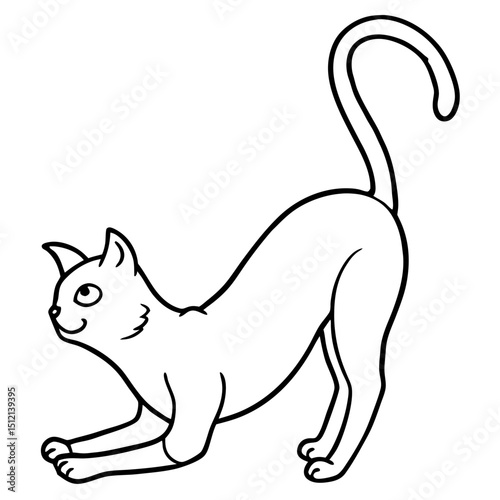Feline Yoga Stretch