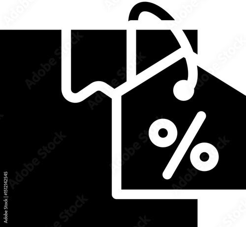 Sale Tag glyph icon