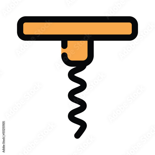Bottle opener icon design template