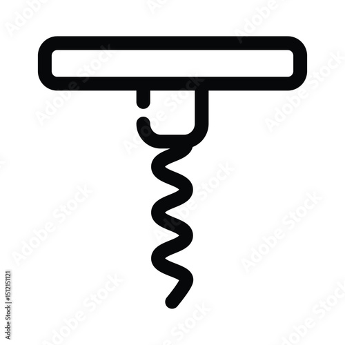 Bottle opener icon design template
