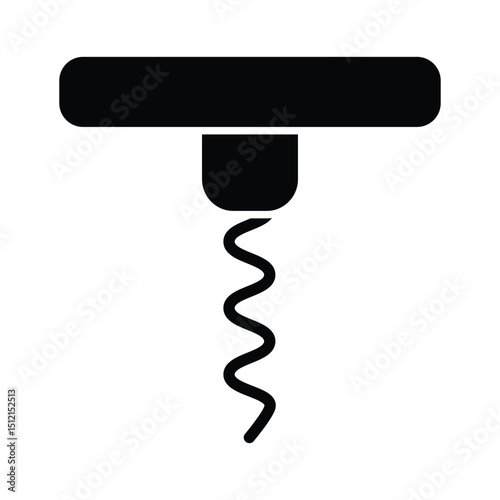 Bottle opener icon design template