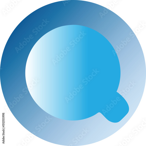 blue speech bubble icon