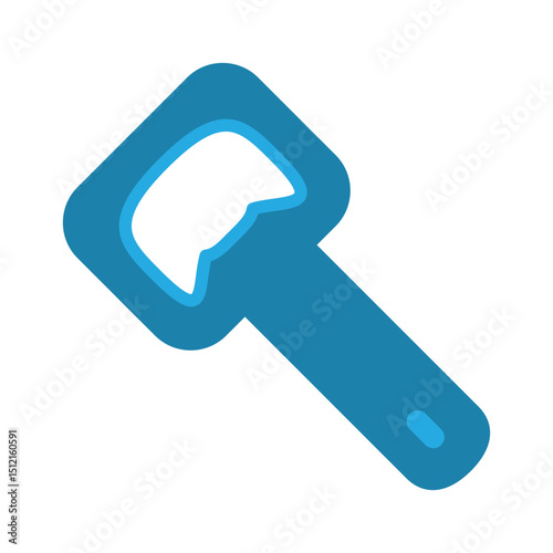 Bottle opener icon design template