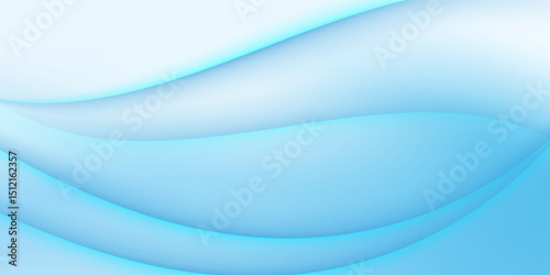 Abstract blue and white wave background Illustrations for templates - Partners